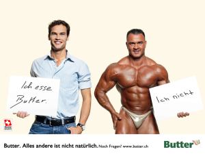 Ich esse Butter – Butter, alles andere ist nicht natürlich – Bodybuilder