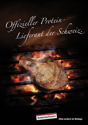 Offizieller Protein-Lieferant der Schweiz